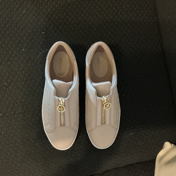 Michael Kors Women's Taupe Sneakers - Picture 1 of 2